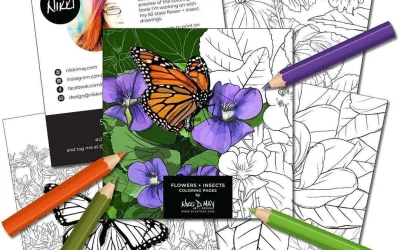 mini coloring book